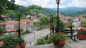 The village of Neret/Polipotamos, Northern Greece