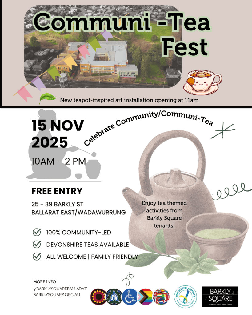 Communi-Tea Fest Poster